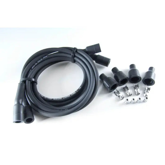 Dyna Copper Core Silicone Wire, 7mm, Black